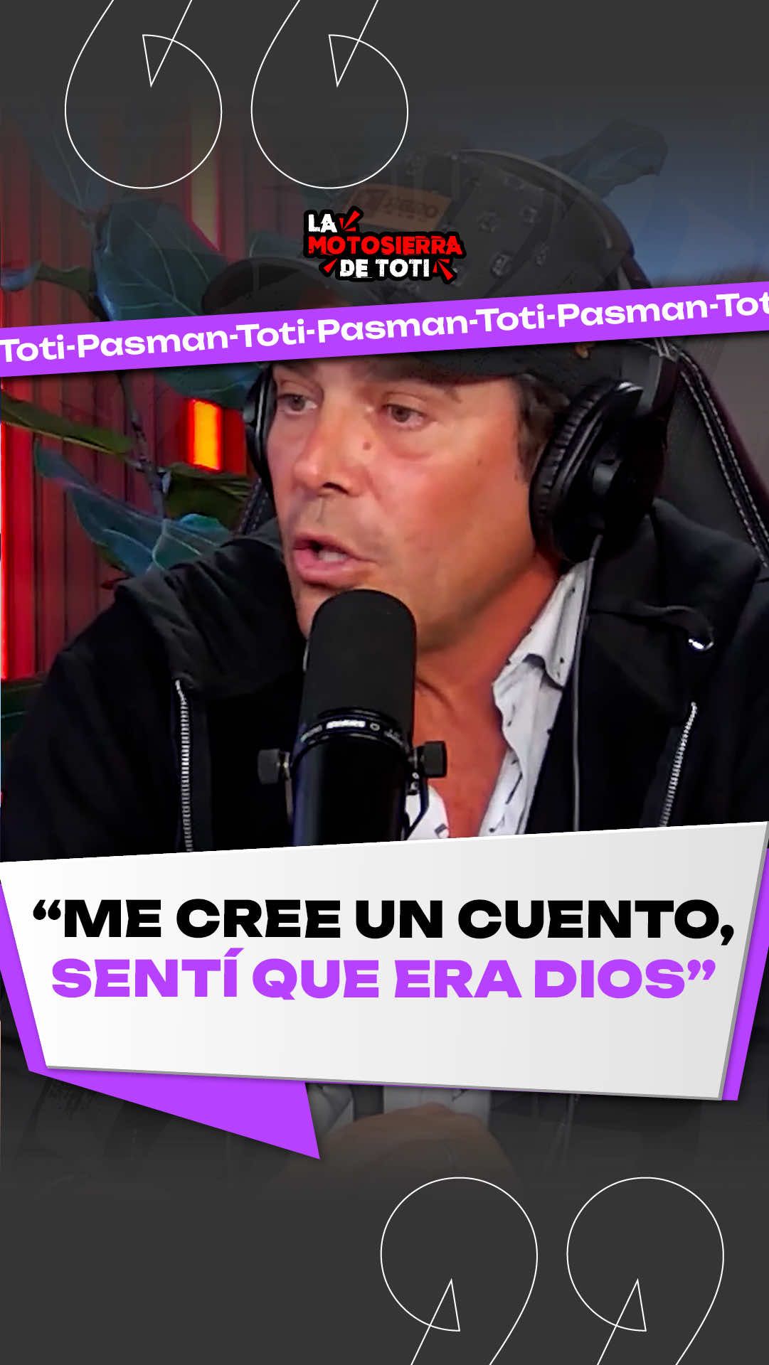 Matías Alé cuenta el mal momento que vivió 👈🏻 El actor, en #lamotosierradetoti se refirió al mal pasar que tuvo durante el año 2015 cuando consumía marihuan*.  En sus palabras explicó que lo “hacía sentir Dios y el espíritu santo”, además que hoy si huele el olor de la marihuan* cerca huye. La importancia de concientizar sobre las dr*gas y no banalizar el consumo.  #carnavalstream #streaming #stream #argentina 
