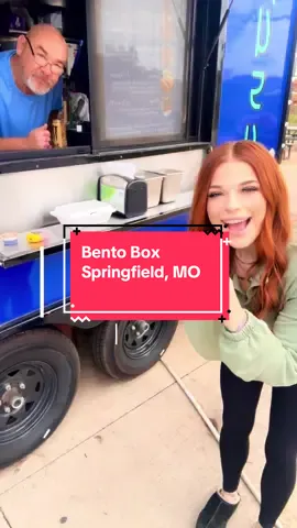 Slippery, saucy, and a little bit dirty — just how I like it @Bento Box  Today, the absolute KINDEST food truck owner in town, Gene over at Bento Box, invited me out to try out his new menu item.  And you know I hopped in the car as fast as I could to get there.  Any chance I can to get out and grab some of his Hawaiian - Japanese fusion, I’m there.  He’s over at Metro Eats Food Truck Park in Springfield. It’s the big blue one, you just can’t miss it.  Let’s start with his Yakisoba noodles. Okay, so these are Japanese stir fry noodles — loaded with veggies and this sweet, tangy, savory sauce that’s just like his homemade katsu sauce.  You can add chicken if you want, but honestly… even without it, it’s perfect for my veggie lovers out there.  It’s saucy, comforting and I love how it tastes like hibachi but it’s just a little extra.  Next, the Ramune drinks. I’ve had plenty of these, but I’ve never had the Sangria flavor. I could barely even get it open, but Gene helped me - thank goodness.  And then… the Spam Musubi. Y’all already know I’m weak for these. It’s giving Hawaii street food — salty, sweet, sticky rice, and that perfect bite of spam. Don’t knock it till you try it. It’s salty perfection and I love them.  And we’re not done, because these little golden rolls of joy — lumpia — are crispy perfection. Filled with pork, fried to that perfect crunch. YUM.  #creatorsearchinsights #bentobox #musubi #foodreview #asian 