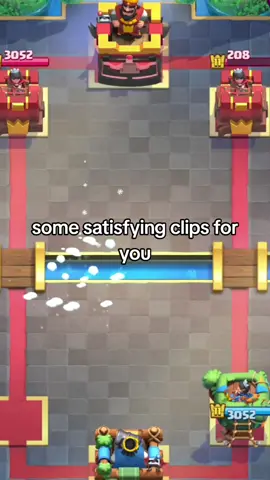 some satisfying clips for you #clashroyale #fyp 