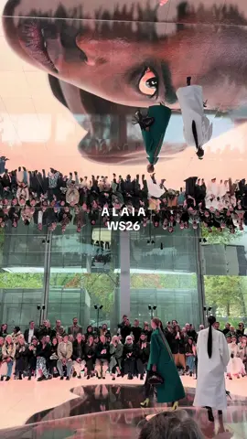 Thoughts on the show?  #fyp #fashionweek #parisfashionweek #alaia 