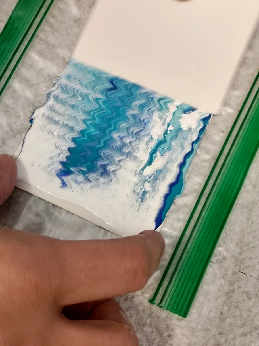 Playing around with paint where I shouldn't. 😅 #artsystuff #mixedmediaart #acrylicpainting 