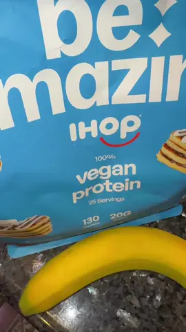 Yummy #veganprotein tasting like #cinnamonpancakes 🥰 available for a limited time at a discounted price, don’t miss it and grab one today 😋 #proteinshake #SnackTime #proteinpowder 