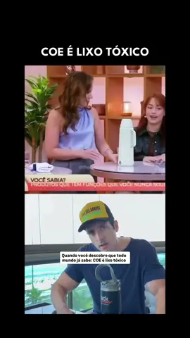 Quando você descobre que todo mundo já sabe que COE é lixo tóxico... 😱 Não perca os cortes exclusivos do @tiohuli e fique por dentro desse babado! 🔥✨