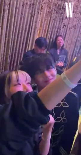 Taehyung and Bada Lee 🫂 at LoveYourW2025 #taehyung #v #badalee 
