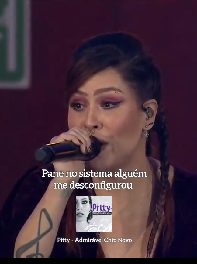 Pitty - Admirável Chip Novo (Status) Letra @Pitty #lyrics #status #pitty #pittyleone #rock #admiravelchipnovo 