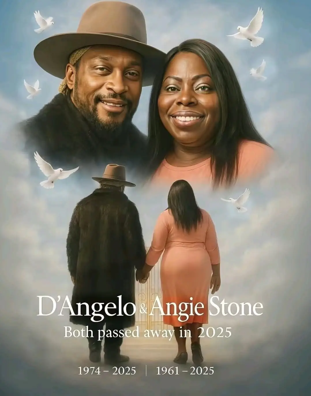 Rest In Peace You Both Amazing Artist God Love's You And So Do The World 🌎 Gone But Will Not Be Forgotten Now Rest You Two Now Rest We Will Meet And We Will See You Again Say Hello To Everyone For Us The One Team One Dream Family DjDreStudio1 And Ms. G And Family We Love You Both 💗🤍💗🤍💗🤍