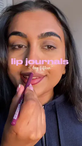 lip combo journey using @e.l.f. Cosmetics UK lipliner and @rabanne drama lips in 117 #lipcombo #makeup #fy 