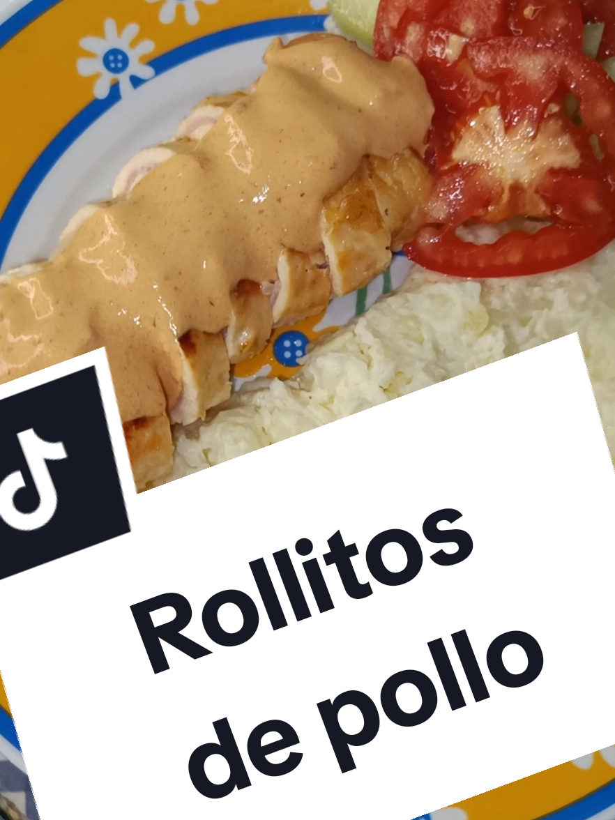 Quién quiere un rollito? ⸜(｡˃ ᵕ ˂ )⸝ 🍗 #pollo #comida #recetasfaciles #chipotle #chef 