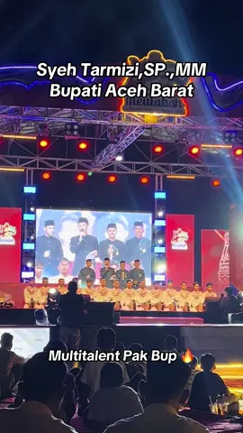 Yang belum pernah dengar bapak Bupati Aceh Barat melantunkan Syair! Siapkan mental kalian semua 🔥😆. Super bapak Bupati! @Rakan Tarmizi SP MM dan Wabub @saidfadheil.id  #acehviral #hutmeulaboh #senibudaya #acehbarat #meulaboh 