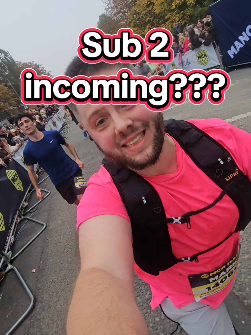 Nothing beats that finish line feeling #fyp #mcrhalf #manchesterhalf #Running #runnershigh 