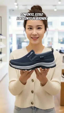 Sabe aquele tênis leve e confortável que combina com tudo e dá pra usar o dia inteiro sem cansar? Esse aqui é assim casual, resistente e ainda antiderrapante! Tá com um super desconto e saindo por menos de setenta reais! Aproveita antes que acabe  clica no carrinho laranja e garante o seu agora! #tenismasculino #tenisfeminino #teniscasual 