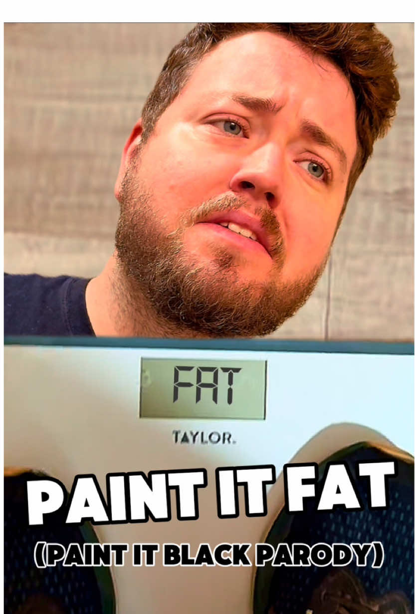 Losing weight is so hard… 😩 #paintitblack #parodysong #rollingblue #joeykalico 
