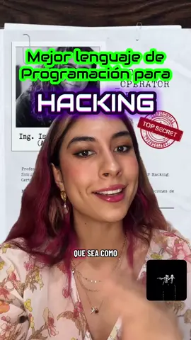Mejor lenguaje de programación para hacking, según un hacker 😈🧠💻 ⚡ “Unlimited Power” con Israel Anguiano — Red Teamer, hacker ofensivo y experto en simulaciones reales de ataques. 👉 Mira la entrevista completa en mi canal ▶️ Link in bio #ciberseguridad #programacion #malware #pentesting #ethicalhacking   #hacker #hacking #malwareanalysis #pentester #redteam #cybersecurity #coding #Tech #infosec 