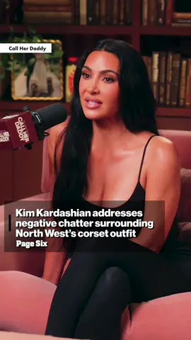 Kim Kardashian is speaking out about her daughter North's fashion choices. 🎥: 