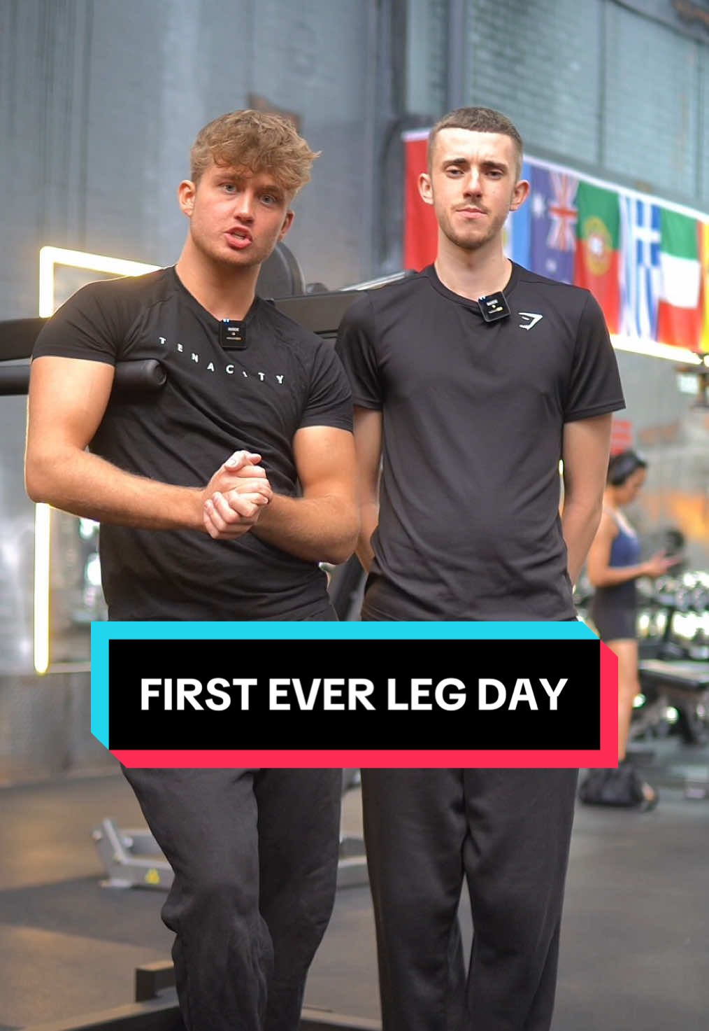 This is actually @JacksFit first ever leg day… #GymTok #fyp #viral #georgep 