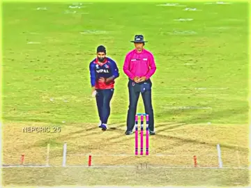 It's Five in Five🤯🔥@Dipendra singh Airee  #nepalicricket #nepvsoman #dipendrasinghairee #directhit 
