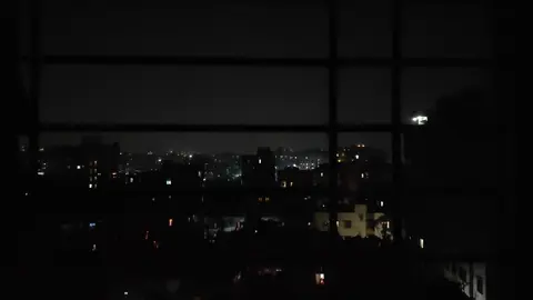 আহা! কি ভীষণ নীরবতা! 🏙️🥀🖤 #sadvideo #citylights #night  #fyp #foryou 