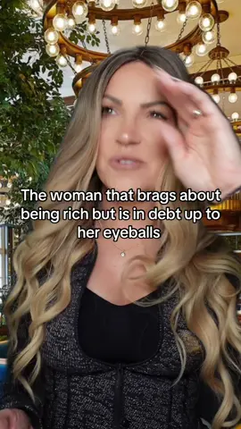 And all of her credit cards are maxed out 