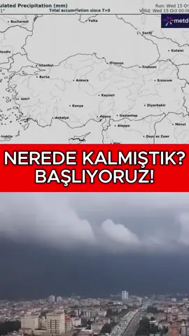 🚨  Ara vermiştik yağışlı döneme başlıyoruz. Tam da hafta sonuna denk geliyor.🌧️ İstanbul'da dahil Marmara'nın doğusu ve Karadeniz bölgesinde yerel olarak kuvvetli yağışlar var. İstanbul il geneli cumartesi akşamdan itibaren yağışlı. İzmir'e 20 Ekim'de yağmur geliyor. 😍 Sorularınız varsa yoruma bekliyorum 🙂👍  #haber #haberler #sondakika #bilgi 
