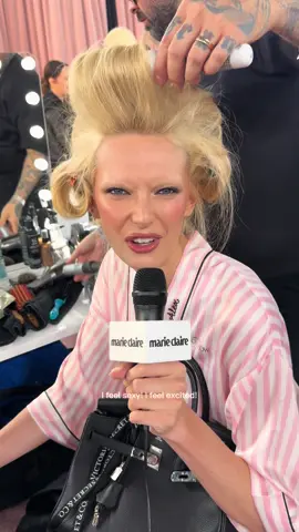 Oh, we're so back baby!!! 🪽 The #VictoriasSecretFashionShow returns in just 6 hours — and we caught up with our angels #AlexConsani, #QuenlinBlackwell, #AngelReese, #BarbieFerreira, and #YumiNu before they hit the runway. #nyc 