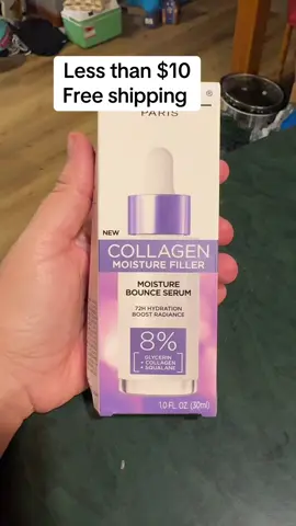 L’Oréal Paris collagen moisture filler! Less than $10. Free shipping #collagen #lorealparisskincare #skincare #collagenserum #womenover40 @loréal paris usa 
