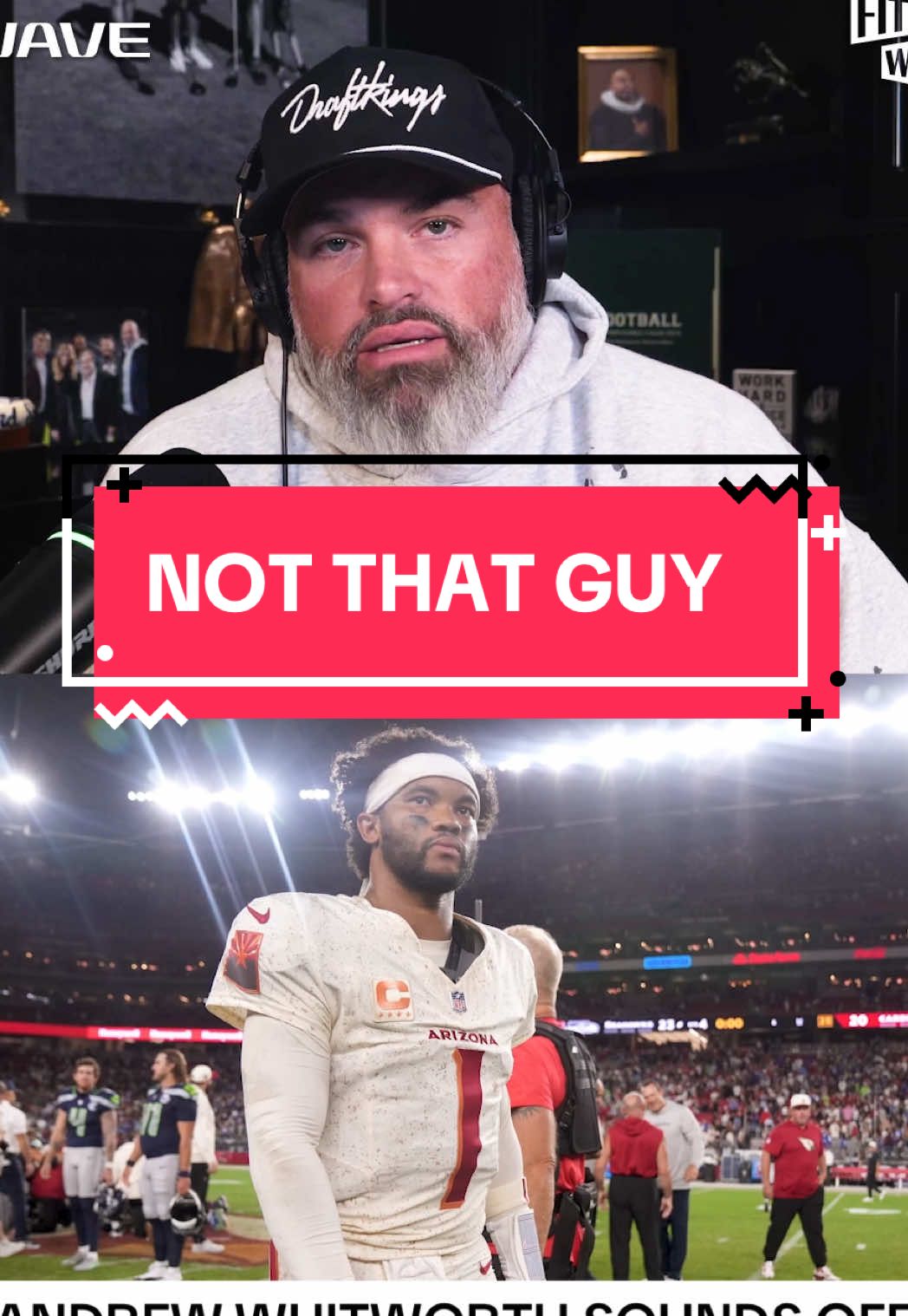 Andrew Whitworth on Kyler Murray’s lack of leadership 😬 #football #nfl #kylermurray #quarterback #arizonacardinals 
