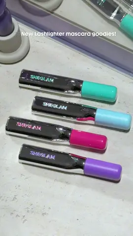 Which LashLighter will you choose? 💜🩷🩵 ID:207384281 #SHEGLAM #SHEGLAMMascara #SHEGLAMeyeson #SHEGLAMLashLighter #SHEGLAMboost