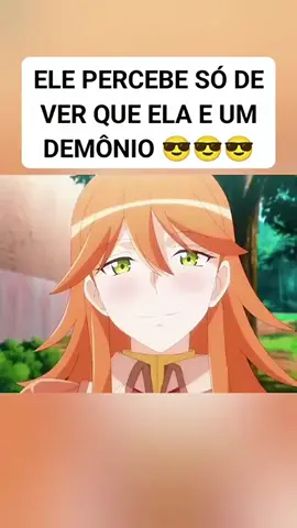 ele percebe só de ver que ela é um demônio #shorts #viraliza #viral #Anime #fyp 