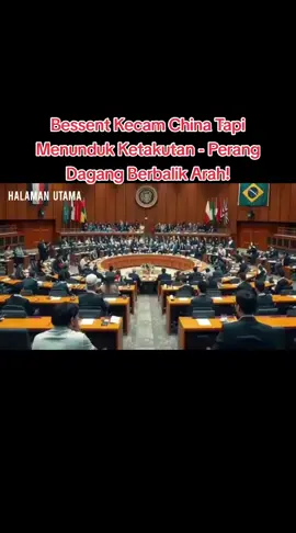 Bessent Kecam China Tapi Menunduk Ketakutan — Perang Dagang Berbalik Arah! Krisis ekonomi global kembali memanas! Scott Bessent, Menteri Keuangan Amerika, menyerang China dengan tuduhan 