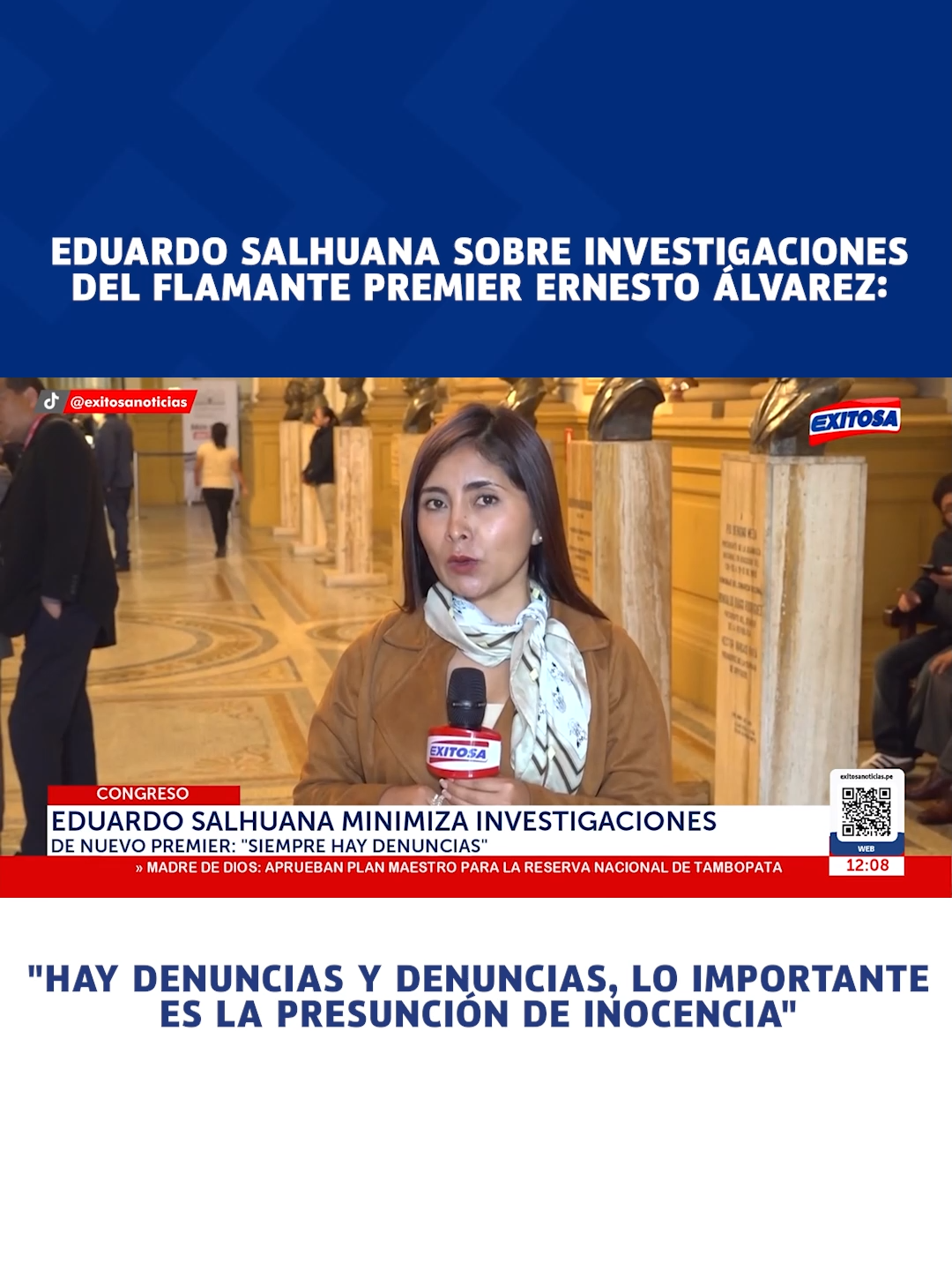 #Exitosa #ExitosaNoticias #Salhuana #Congresista #Congreso #Gobierno