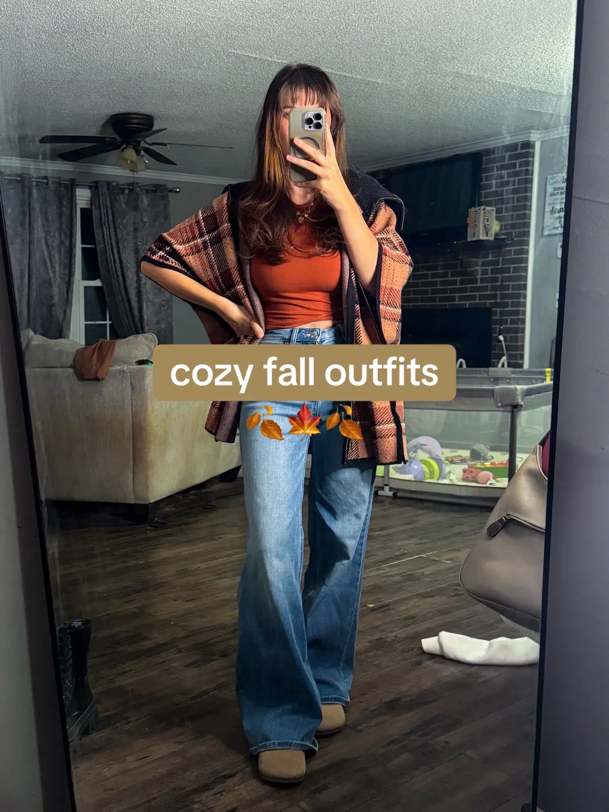 Some comfy cozy fall outfits I’ve worn recently! #falloutfitinspo #fashioninspo #fallfashion #outfitinspo #outfitinspiration 