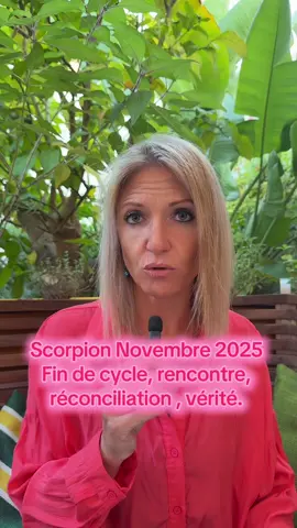Scorpion - Novembre 2025 - Fin de cycle, rencontre, réconciliation , vérité.  Oracle Accroche Cœur @Cécile Mendousse 😇 #taroscopedumoisdenovembre #zodiaque #scorpion #pourtoi #astrologie 