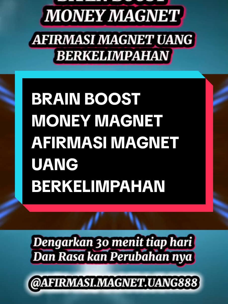 Brain Boost Money Magnet Afirmasi Magnet Uang Berkelimpahan #brainboost #afirmasi #magnetuang #hukumtarikmenarik #ManifestasiUang @Doa Jalur Langit 