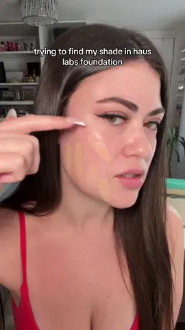 Replying to @martiT23 can we find my shade in Haus Labs foundation?!  Thank you @Haus Labs for sending me this package, you guys are angels and I appreciate it so much 🤍 I have a weird shape shifter skin tone and it’s oddly difficult to match!  #hauslabsfoundation #foundationshades #hauslabsfoundationshades #shadematching #shadetwins 