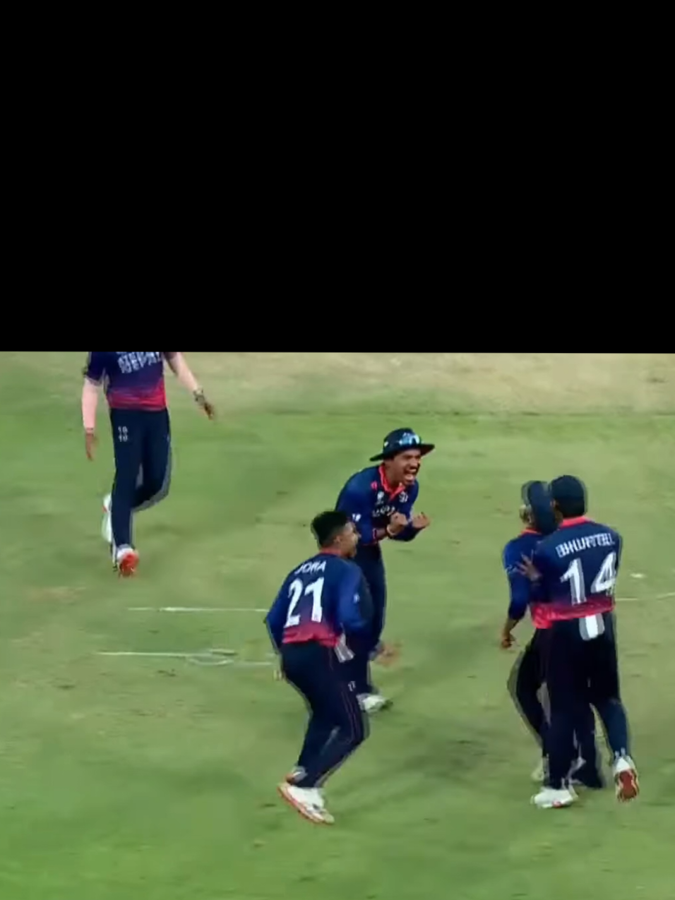 Dipendra Singh Airee  All 5 Runouts in 5 consecutive games. First player to do it in cricket history. 💯✅