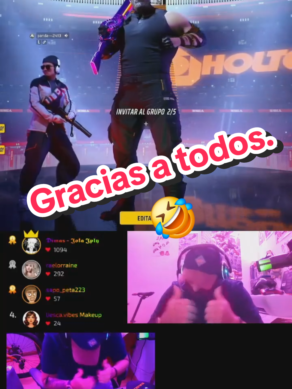 Momentos random del live.🫣🫣 #gamer #fyppppppppppppppppppppppp 