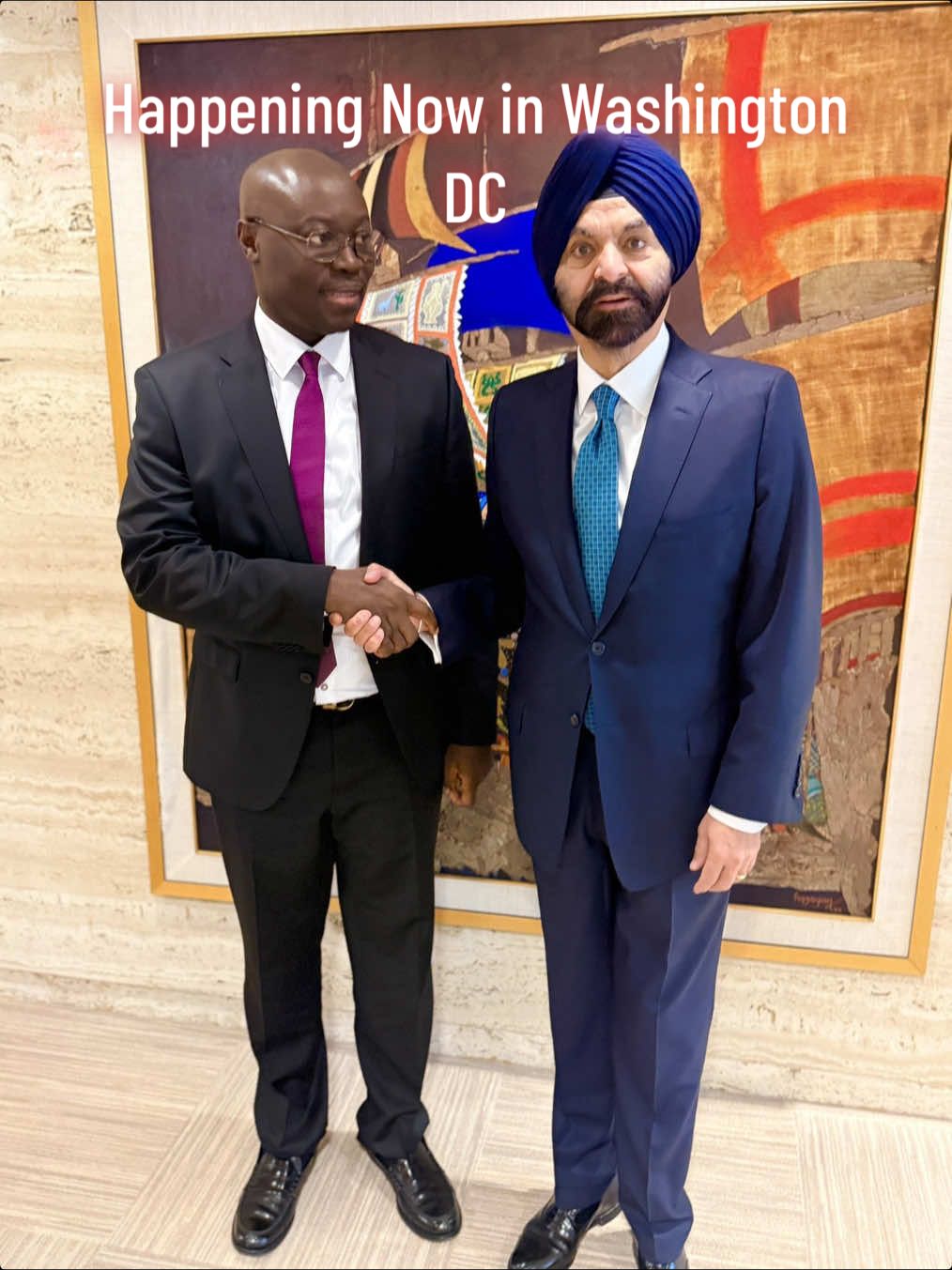 Happening now in Washington DC a pivotal gathering unveiling the Africa medical access and manufacturing initiative at the IMF world bank 🏦 annual meetings. In attendance, world bank governor, Ghana’s finance minister and representatives from some parts of Africa.  #creatorsearchinsights #ghanatiktok🇬🇭 #fyp #ghanabiz #accraghana🇬🇭 