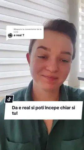 Ca răspuns pentru @Luca  Da, e real și poți începe chiar acum! #real #afacere #oportunitate #venitsuplimentar #afacereonline 