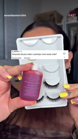 Kit Cola da Ardell disponível! #colaardell #cilios #ciliostufinho #extencaodecilios #videoviral 