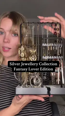I am so proud of my jewellery collection tihi #foryou #jewellerytok #jewellry #fantasy 