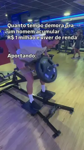 Quanto tempo você acha que um homem precisa para acumular R$ 1 milhão e viver de renda? 💰 Confira as dicas imperdíveis e fique por dentro com os cortes do @tiohuli! #Investimento #RendaPassiva 