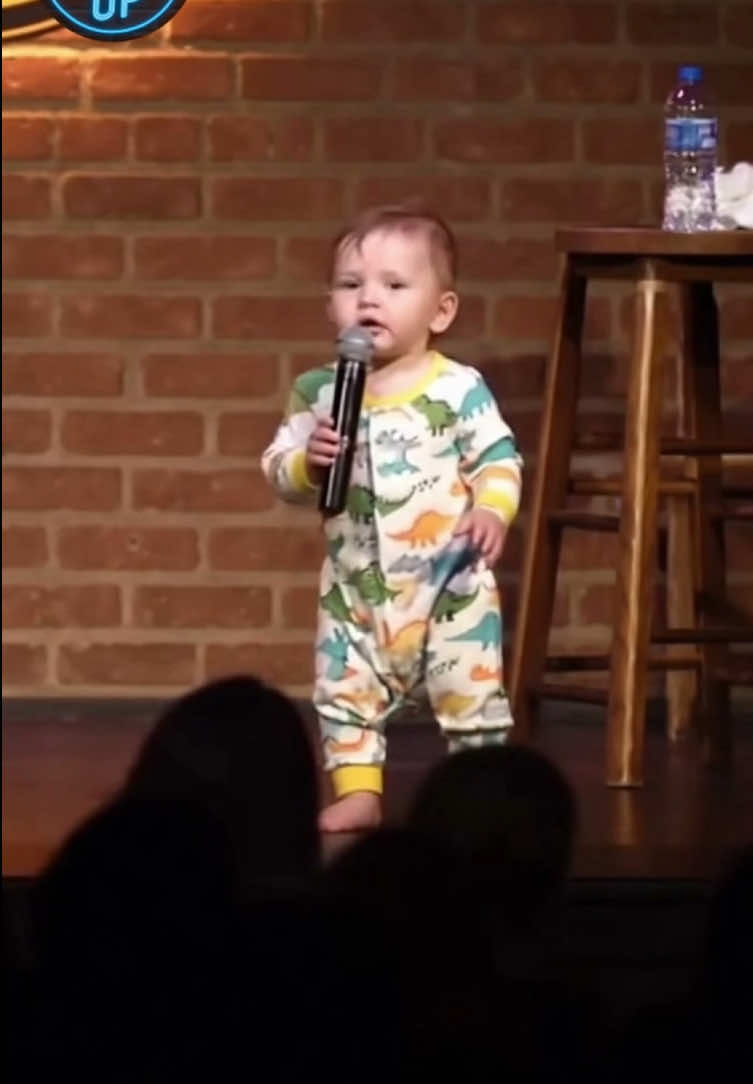 “My babysitter is a f*cking witch!” | Follow for more babies doing stand-up! 🎤👶 #funny #funnytiktok #standupclips #standupcomedian #fypシ゚viral #fyp #comedians #memesdaily