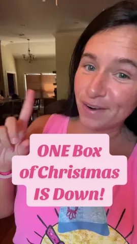 Christmas is coming down from the attic….this is just ONE box of stuff!  #christmas #grinch #fyp #fyf #christmasdecor 