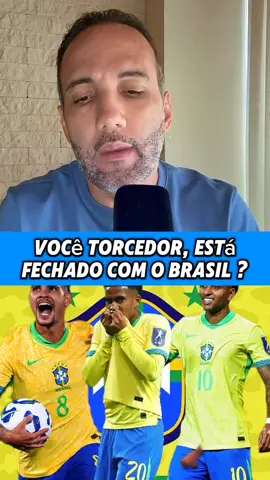 Você torcedor, está fechado com o Brasil? #selecaobrasileira #neymar #brasil #copadomundo 