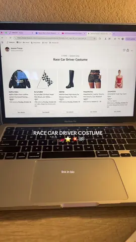 Giving Tate McRae vibes🏁#sportscar #racecardriver #halloweencostumeinspo #halloween #halloweencostume 