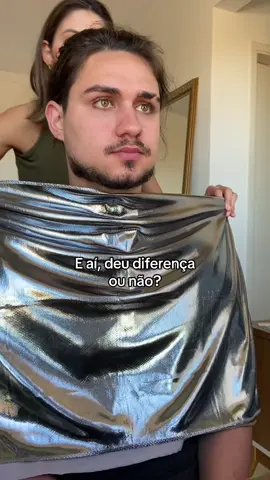 O João fez a coloração pessoal dele lá em 2021, e esse vídeo viralizou com milhões de views. Será que viraliza de novo? 👀