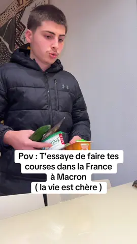 Humour * payer ces courses soit même c’est cardio #pourtoi #fyp #drole #macron 