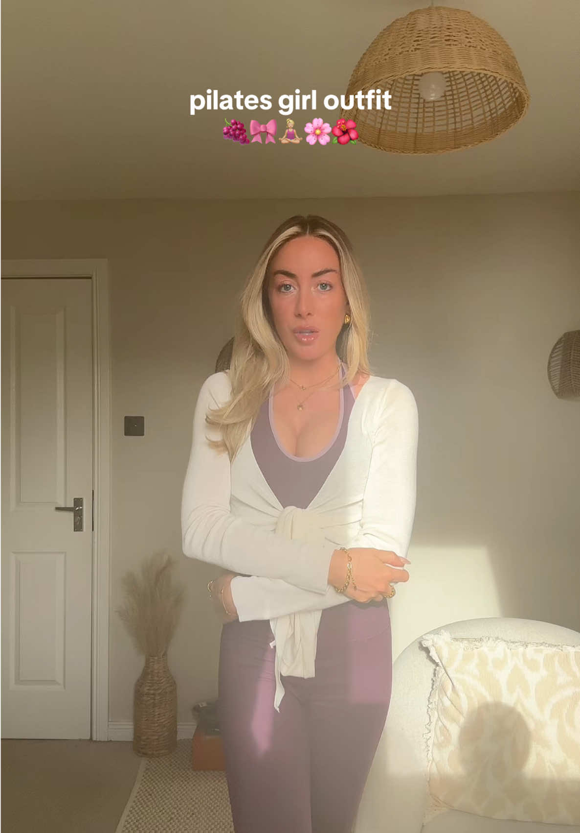 now need a wrap cardigan in every colour @BERSHKA #bershka #pilates #pilatesoutfit #outfit #fashion Wick 