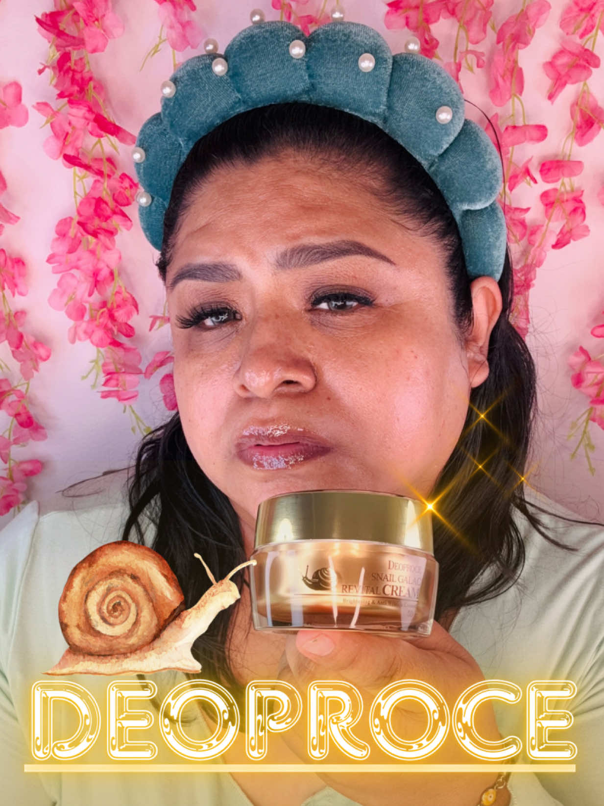 🐌 Snail Galac Revital Cream🧴 . 🥰Feliz ombligo de semana bellezas🌹 Les muestro esta crema de @deoproce.official que recomiendo si andas en busca de una buena hidratación a tu piel 💧👌🏽 . 🔗 View on Amazon: https://www.amazon.com/Deoproce-Secretion-Filtrate-Galactomyces-Volufiline/dp/B079KY1GBJ? 🧴Características de la  Crema  🧴FILTRADO DE MUCO DE CARACOL GALAC-TOX: estimula el rejuvenecimiento y la regeneración de las células, hidrata profundamente la piel, mejora la elasticidad, suaviza las arrugas faciales, mejora la textura de la piel y elimina una tez opaca y cansada. 🧴100% moco SNALL: ingrediente de la película protectora contra la humedad formadora de mucina. Un montón de mucina contenida en el extracto de ñame forma una película protectora de la humedad para evitar la pérdida de humedad. 🧴INGREDIENTES PREMIUM Grado G (Galactomyces Ferment Filtrate-GFF): reduce significativamente el tamaño de los poros dilatados y los puntos negros, ilumina la piel cansada y de aspecto opaco, nutre y revitaliza la piel mientras reduce los signos de envejecimiento. 🧴La crema funcional dual antiarrugas ayuda en el tono de la piel y el cuidado de las arrugas finas. 🧴Fabricado en Corea: adecuado para todo tipo de piel #deoproce #SnailGalacRevitalCream #tinasmakeup24 #skincare #fypツ 