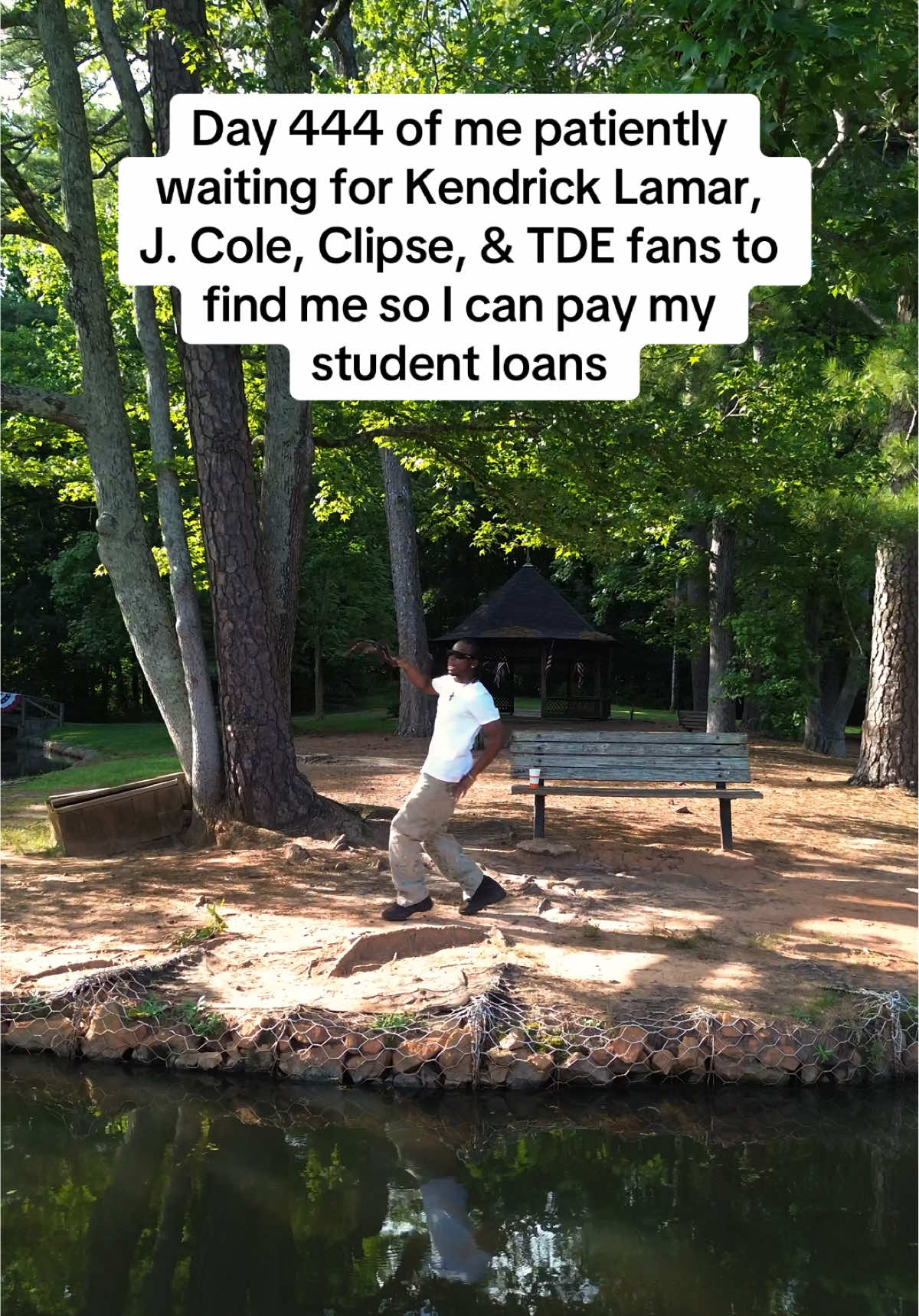 Day 444 of me patiently waiting for Kendrick Lamar, J. Cole, Clipse, & TDE fans to find me so I can pay my student loans #musicdiscovery #musictok #raptok #songoftheday #independentartist 